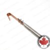 Titanium Shaft with Copper Hook for Aluminum Anodizing 6