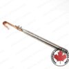 Titanium Shaft with Copper Hook for Aluminum Anodizing 12