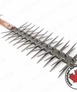2-Sided Titanium Rack for Aluminum Anodizing