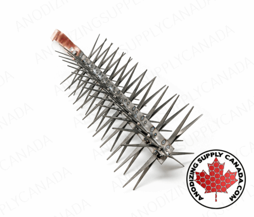 4-Sided Titanium Rack for Aluminum Anodizing