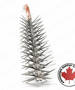 4-Sided Titanium Rack for Aluminum Anodizing